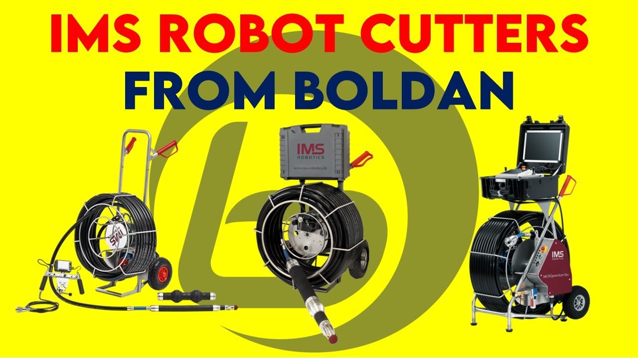 IMS Robotic Cutters from Boldan® Pipe Technologies 👨‍🔧