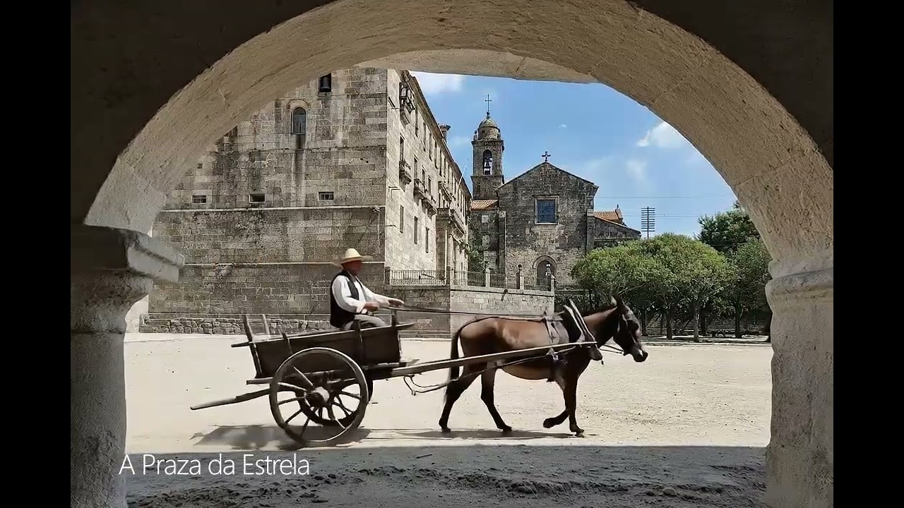 Así sería Pontevedra en el pasado