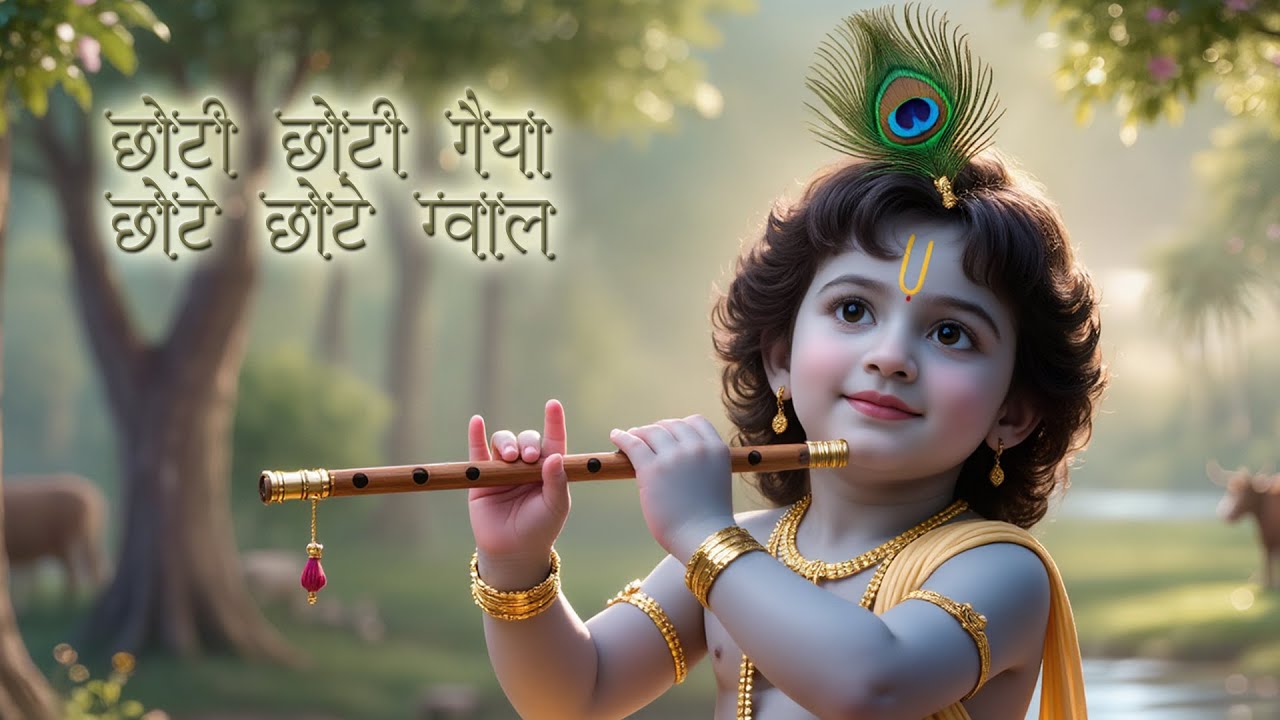 Bal Krishan song  - छोटी छोटी गैया छोटे छोटे  ग्वाल -  World Tranding Famous  Krishan Bhajan 2026