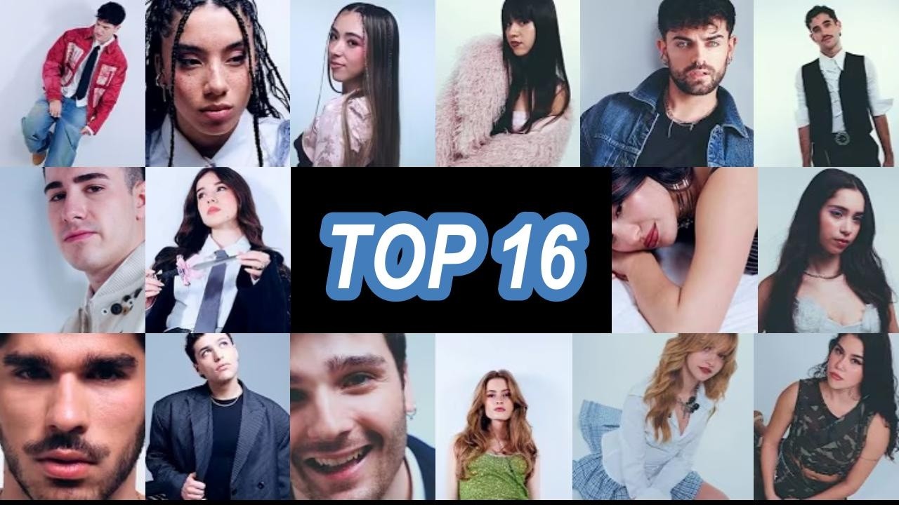 Top 16 Singles de #OT2025 (NEW Claudia y Cristina) - Cristotales