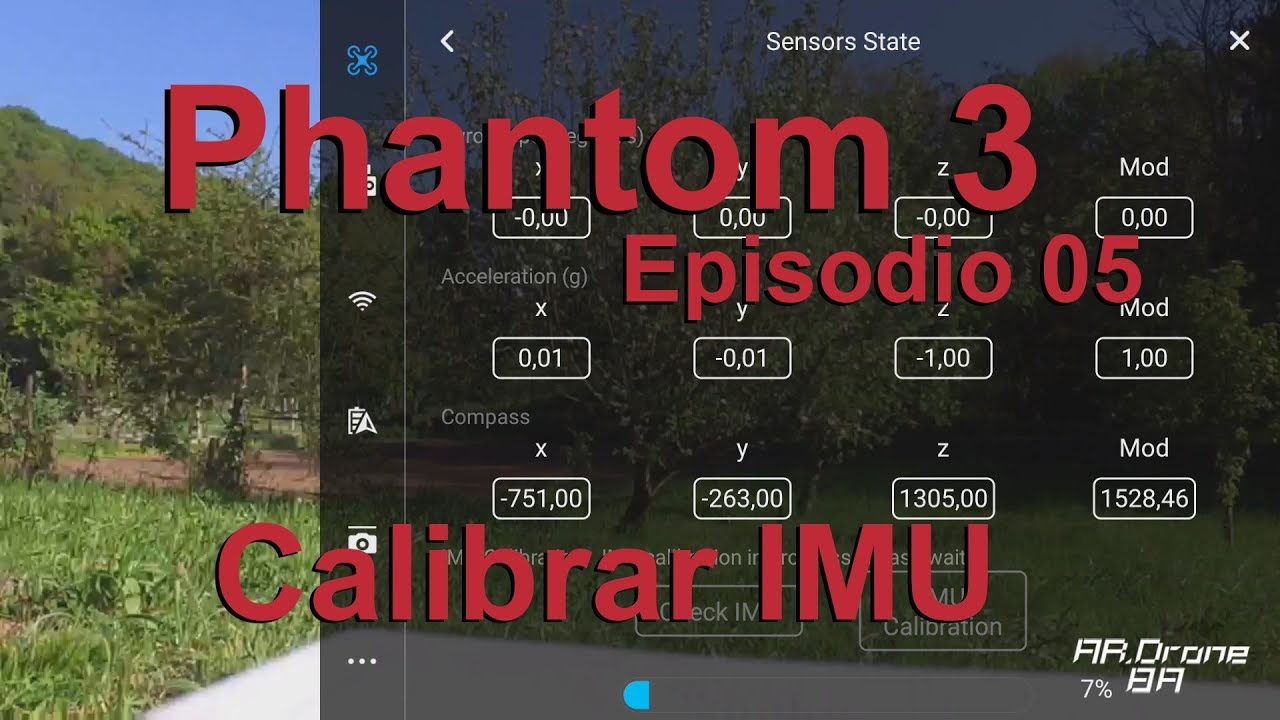 Phantom 3 - Calibrar IMU - Episodio 05 (En Español)