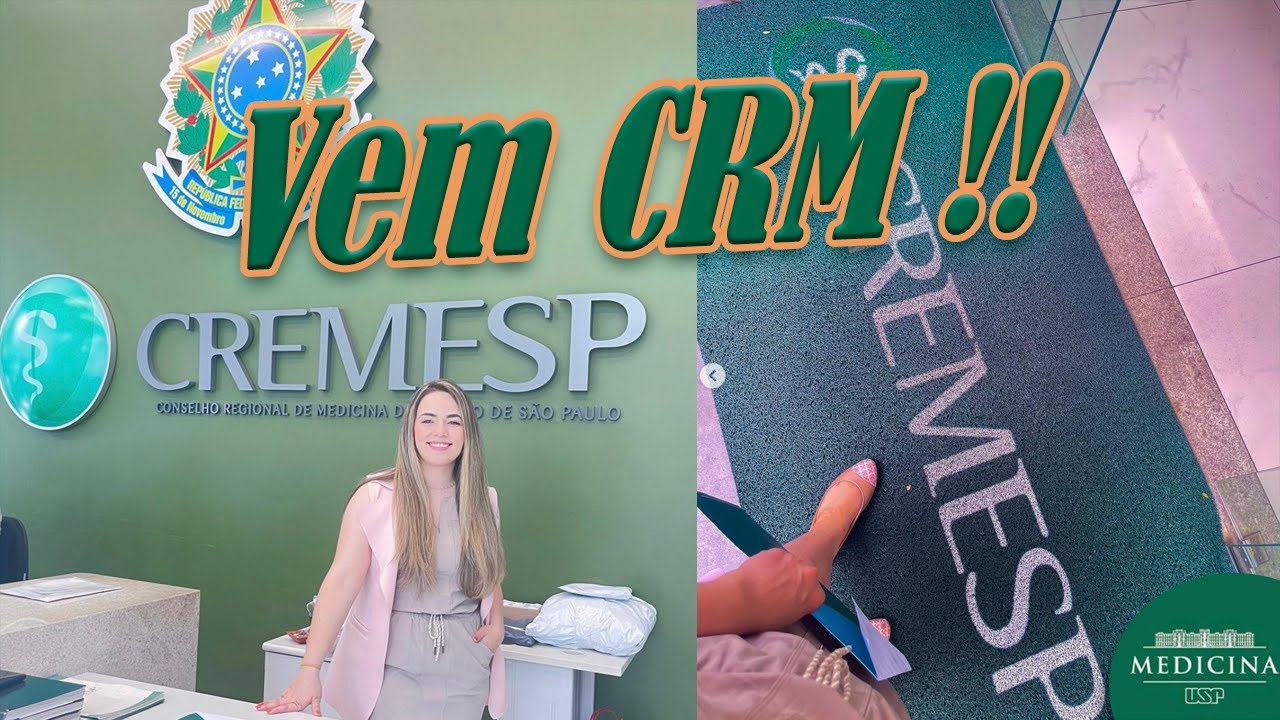 Dei entrada no meu CRM!! #medicinausp #medvlog