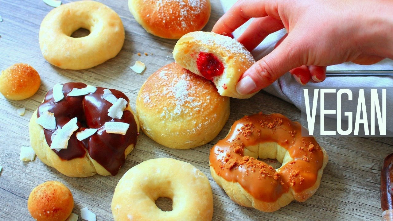 DONUTS VEGAN  | RECETTE VÉGÉTALIENNE AU FOUR