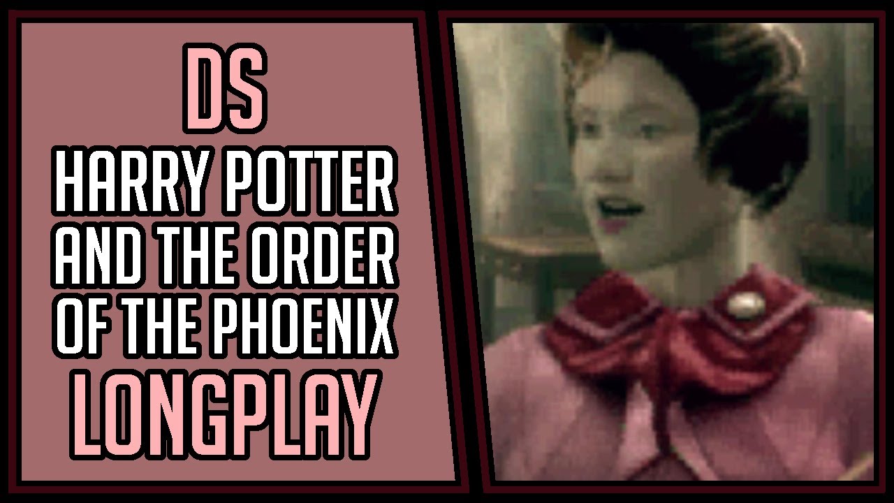 Harry Potter and the Order of the Phoenix (100%+Bonus) | DS | Longplay | Walkthrough #11 [4Kp60]
