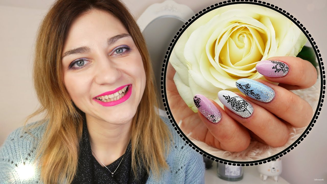 Brokatowe ombre w 10 sekund - Lakierowniczka