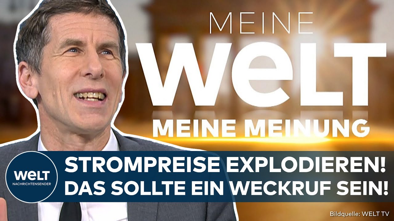 MEINUNG: Industriestrompreise explodieren! Holger Zschäpitz warnt vor Deindustrialisierung