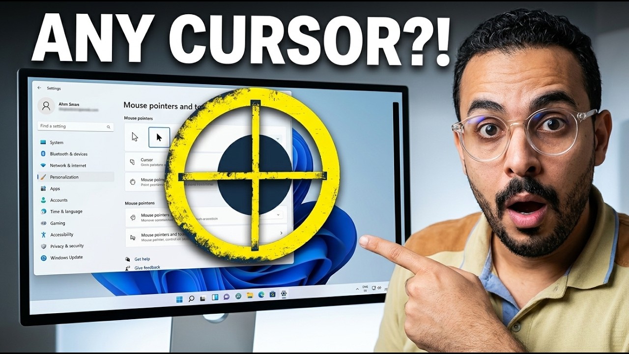 How To Make a Custom Mouse Cursor (Windows 11 & 10)