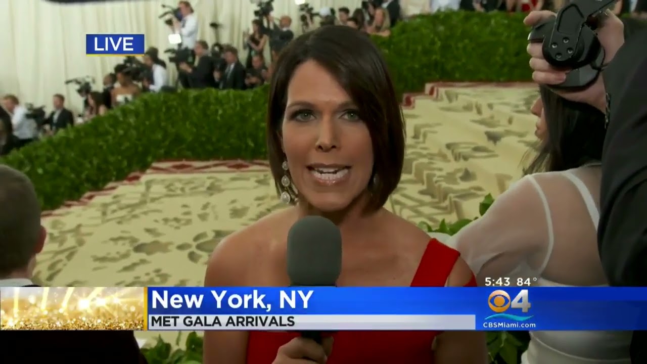 Live Report From The Red Carpet At The Met Gala In New York City
