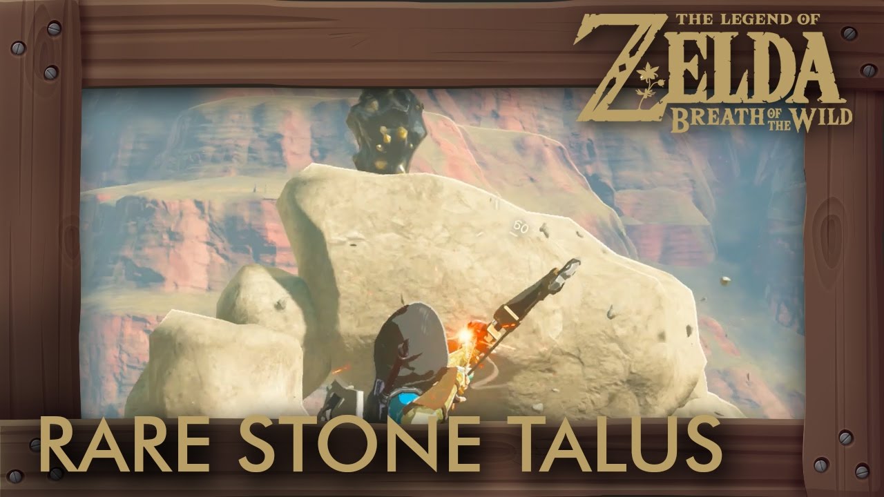 Zelda Breath of the Wild - All Rare Stone Talus Locations