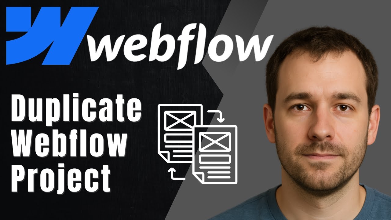 Webflow: How to Duplicate a Project (Create a Copy for Backup or Template)