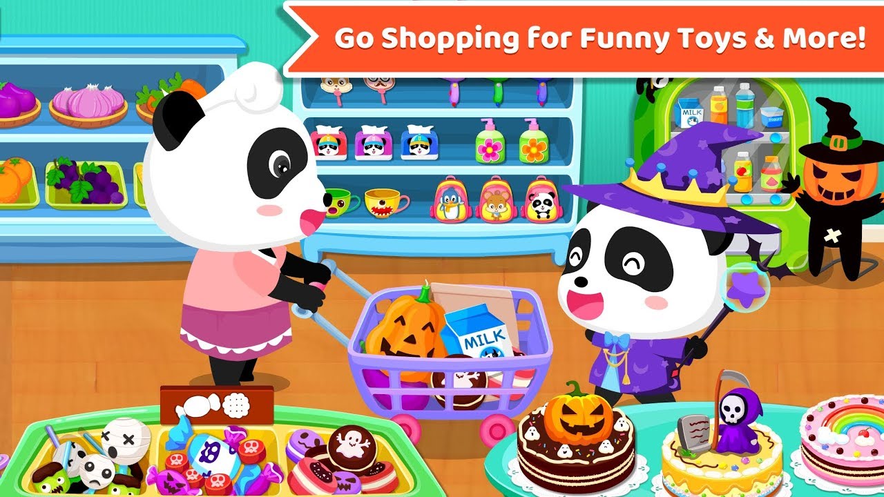 Baby Panda's Supermarket | Kids Grocery Shopping | BabyBus Game