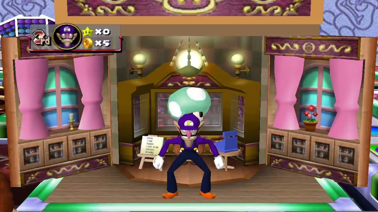 Mario Party 4 (2 Players) - #1 Goomba's Greedy Gala (10 Turns)