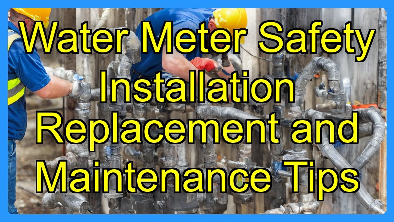 Water Meter Safety Installation Replacement and Maintenance Tips