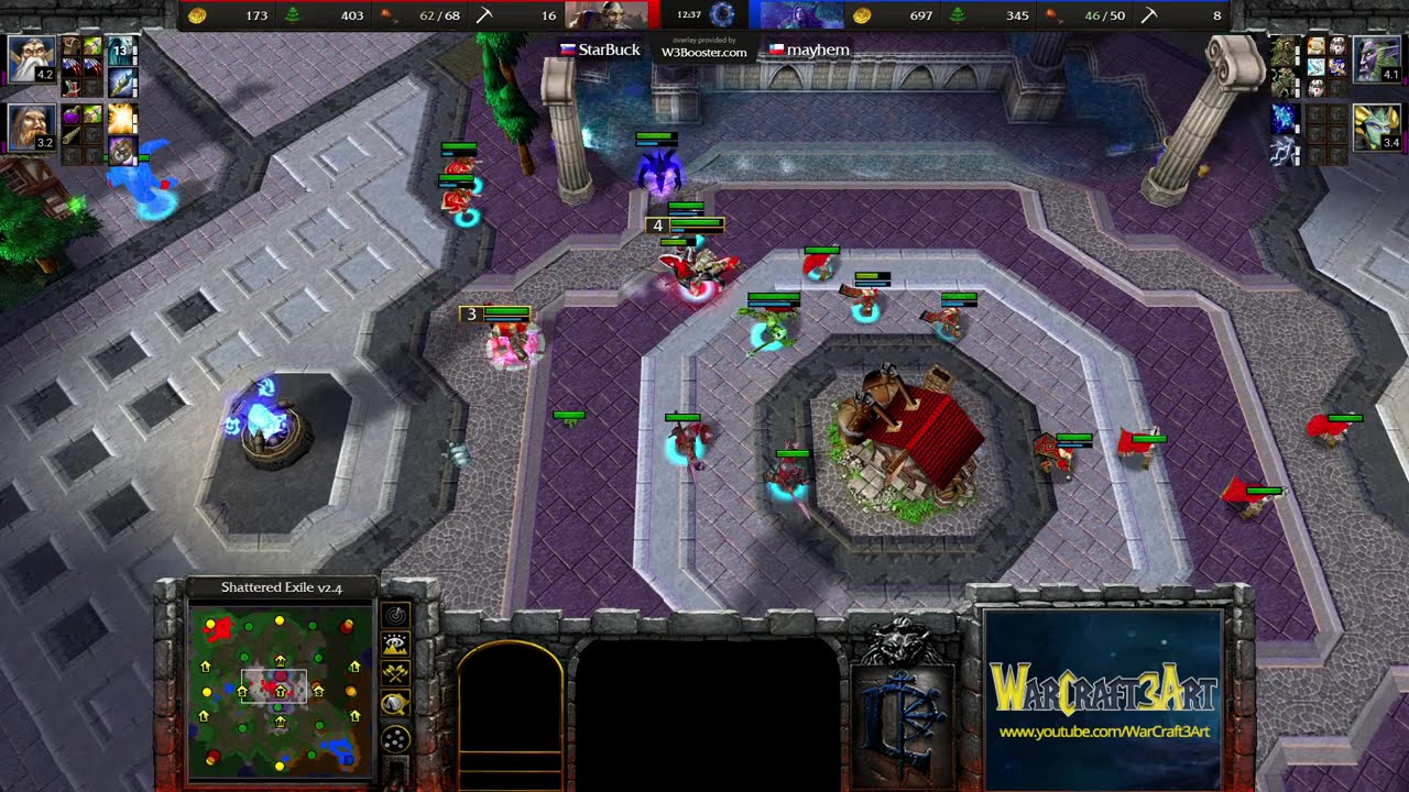 Starbuck(HU) vs Jens(NE) - Warcraft 3: Classic - RN8674