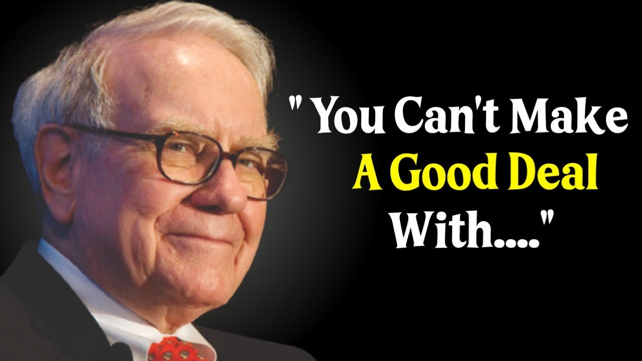 Warren Buffett's Best Quotes Of All Time || Investing Money, Life || Motivational Video || Quotes
