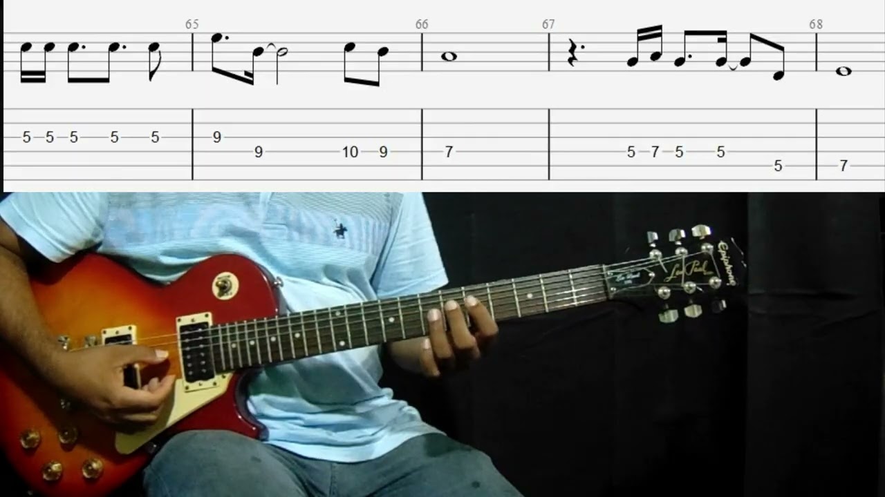 Chiquilla Bonita, LOS BUKIS, Punteo intermedio, TUTORIAL guitarra