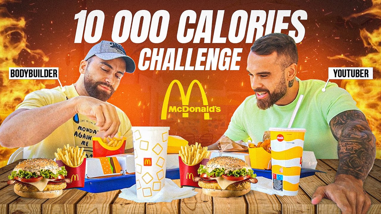 10,000 KALORII ZA 30 MINUTI OD McDonalds!! *opasno*