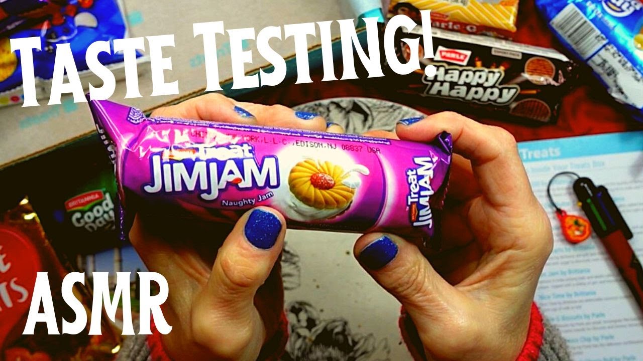 ASMR | 🍪Whispered Taste Testing Lovely Snacks from India!🍫 Unboxing