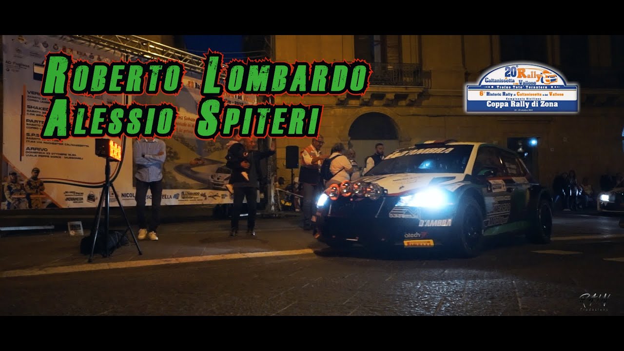 Rally Caltanissetta 2022 - Roberto Lombardo/Alessio Spiteri (Skoda Fabia R5 EVO2)