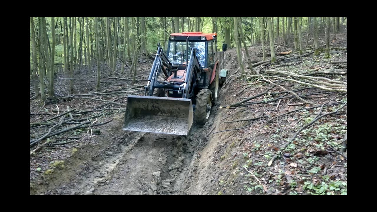ZETOR 7340 TURBO EXTREME MUD // ZETOR V PROBLÉMOCH // JAZDA LESOM // CABVIEW ZETOR