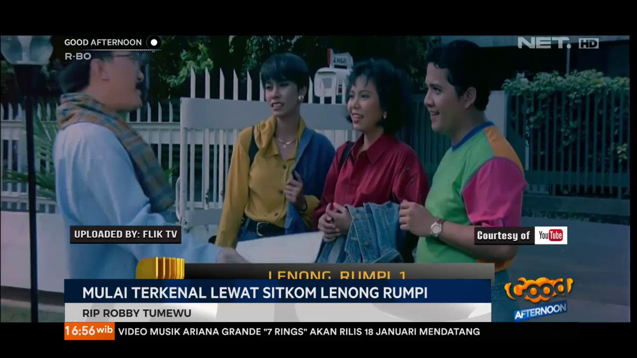Robby Tumewu Mulai Terkenal Lewat Sitkom Lenong Rumpi
