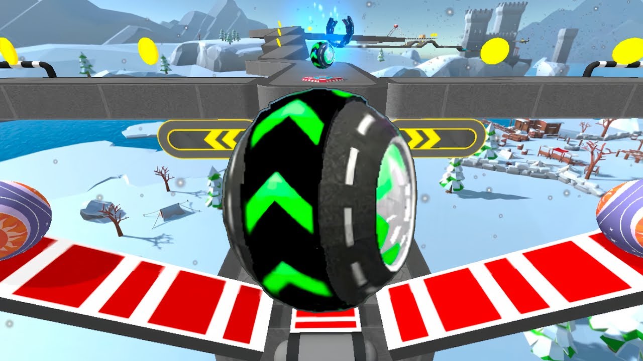 Rolling Ball Sky Escape - Gameplay Speedrun Level (47 - 55) #gameplay #mobilegame #games