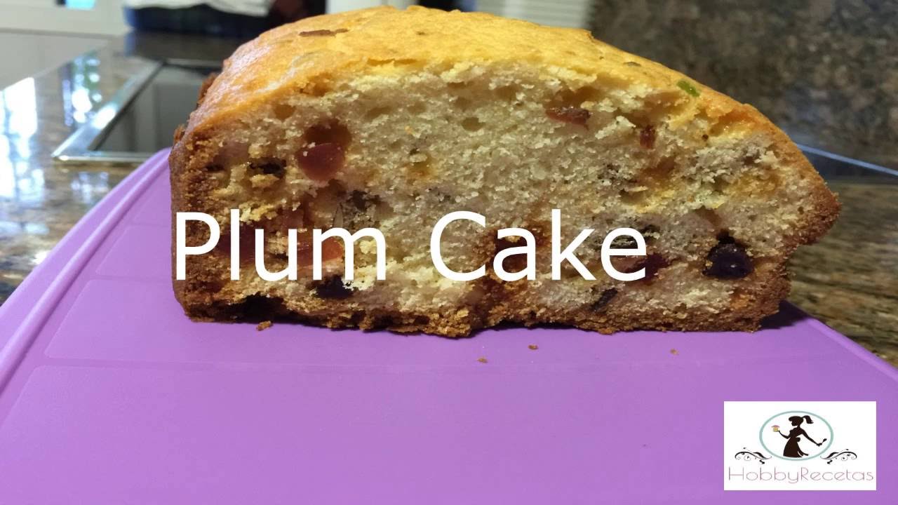 Plum Cake Para Todos Los Públicos (Panificadora)
