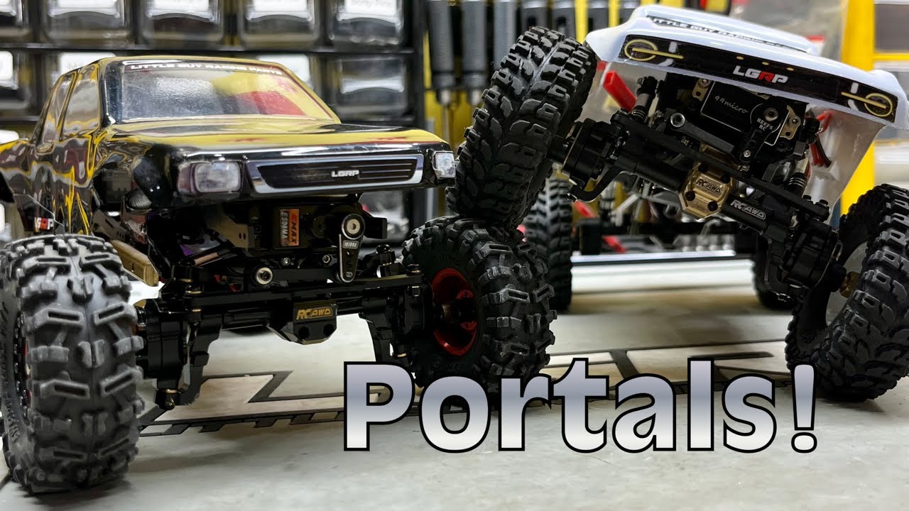 Are these the best version yet? V3 RCAWD Portal Axles 1/24