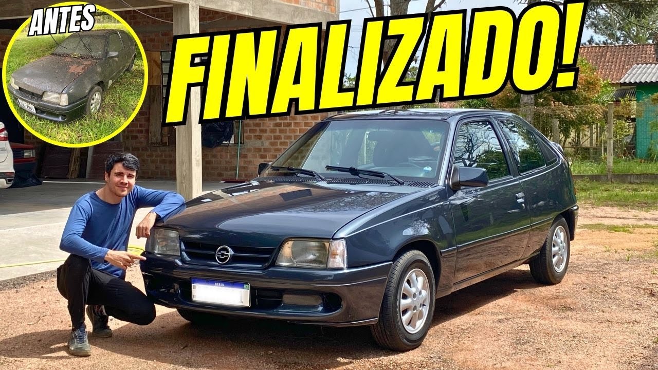 MEU KADETT GLS 97 FINALIZADO!