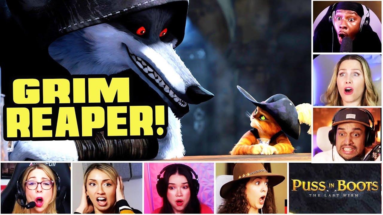 Reactors Reactions To Puss First Encounter With Death Puss In Boots The Last Wish | Mixed Reactions