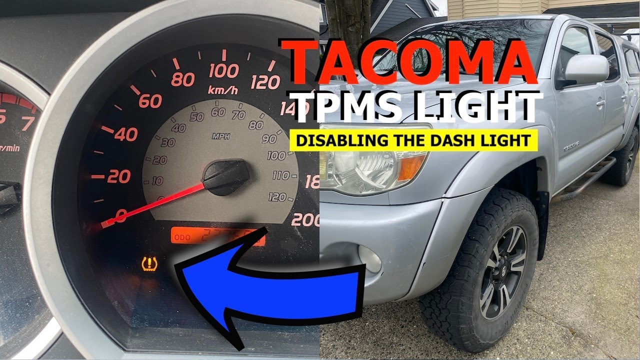 Как отключить подсветку приборной панели TPMS в Tacoma
