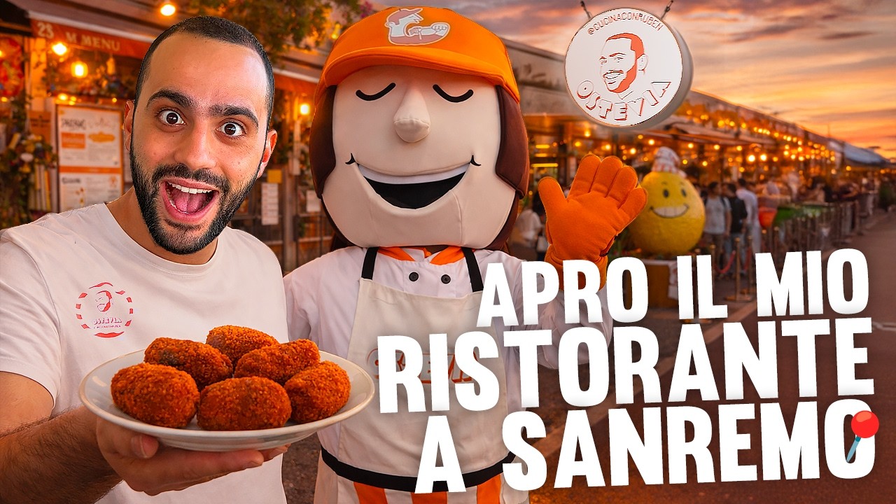 APRO IL MIO RISTORANTE A SANREMO