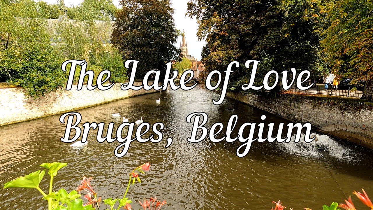 Lake of Love Bruges, Belgium Walking Tour 4K