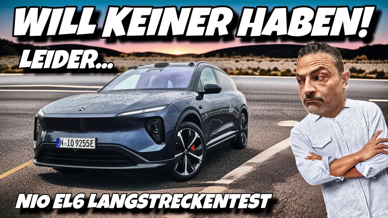 Luxus auf Chinesich! Elektro SUV Nio EL6 Autobahn Test.