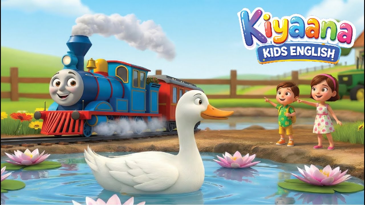 Fun Learning Nursery Rhymes for Kids | The Tiny Train | Peekaboo Baby & More | Kiyaana Kids