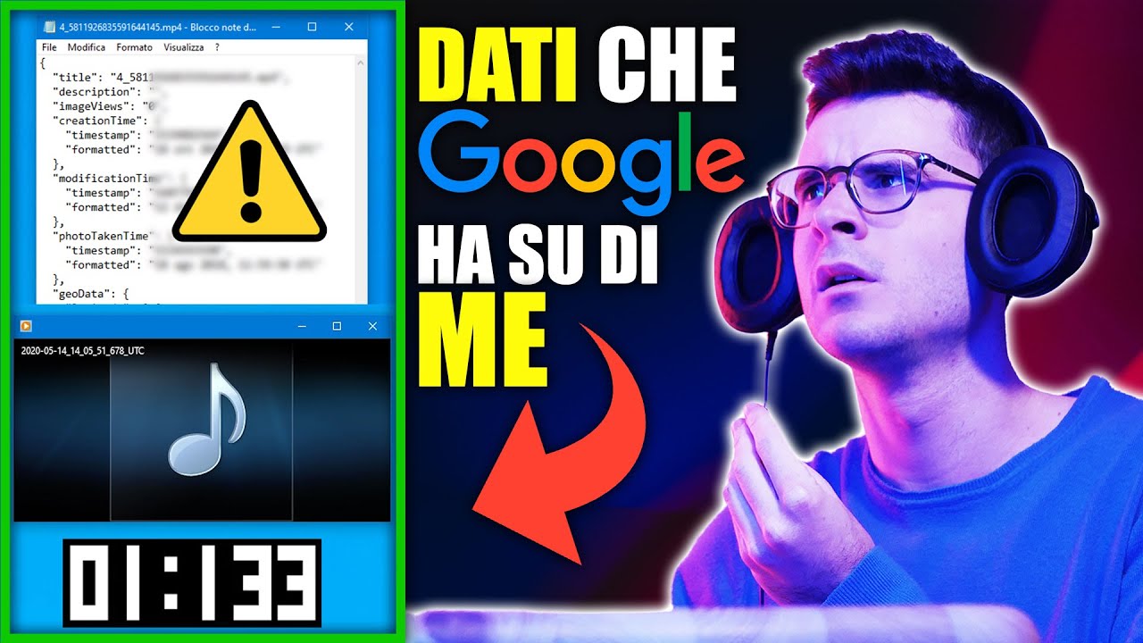 HO SCARICATO TUTTI I DATI CHE GOOGLE HA SU DI ME! ECCO COSA HO TROVATO.