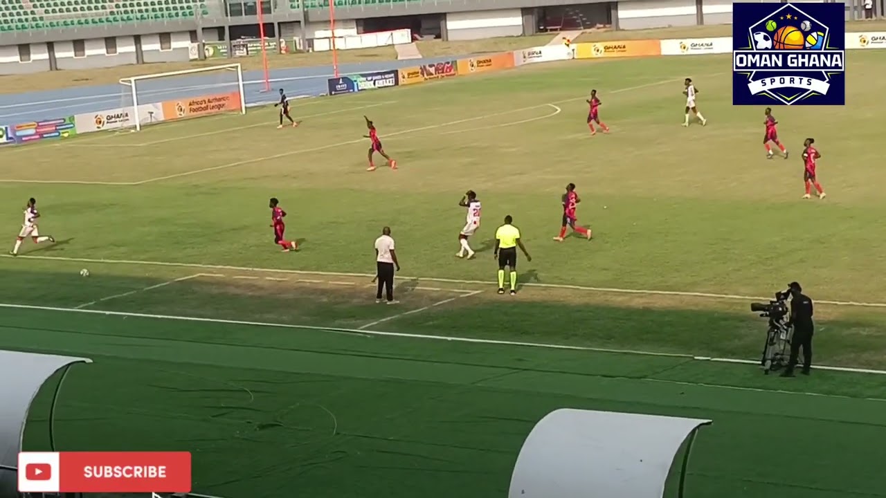 Eleven Wonders Vs Accra Hearts of Oak [First Half Goal Highlights and Chances Missed]