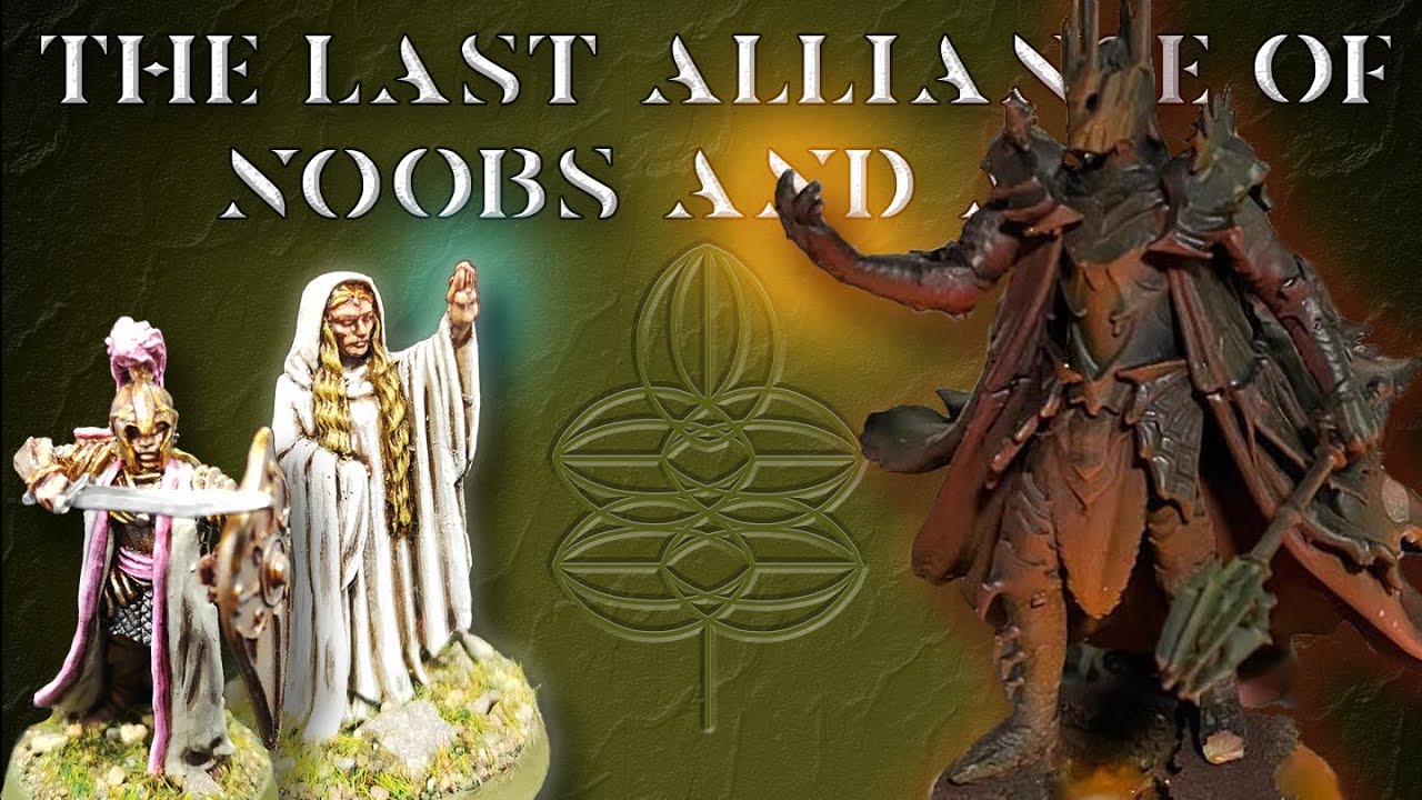 800pt MESBG Battle Report ~ Barad-Dur Vs The Pyjama Party
