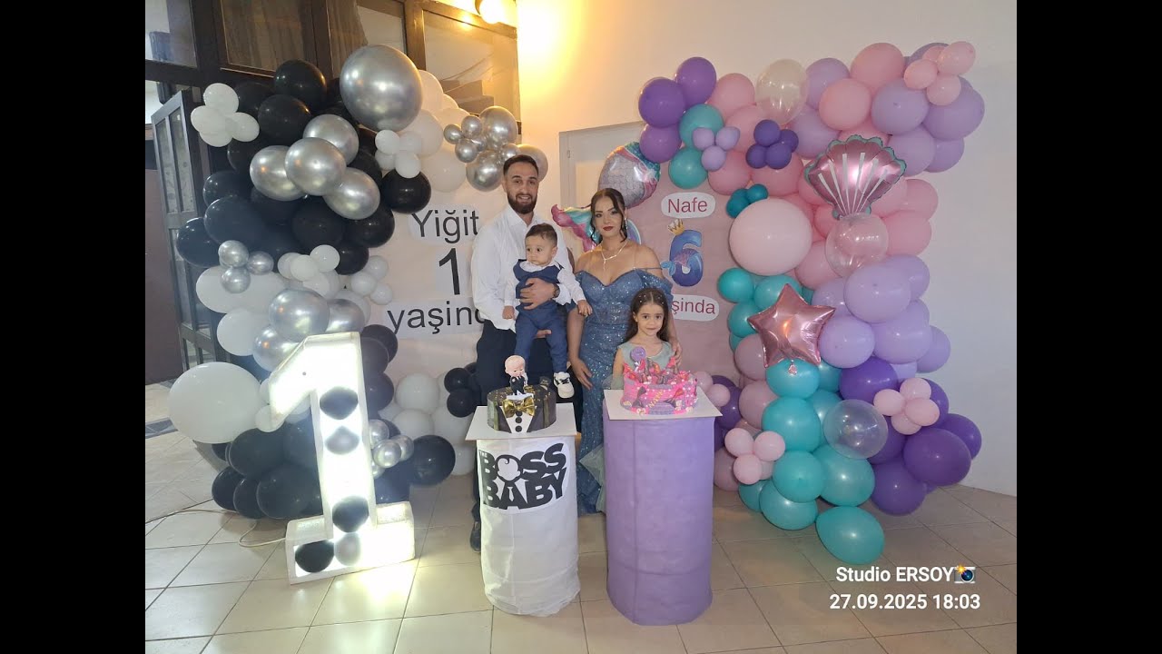 Babina Yigit ve 1 Doum Gun ve Nafe 6 Doum Gun 27.09.2025 Studio ERSOY