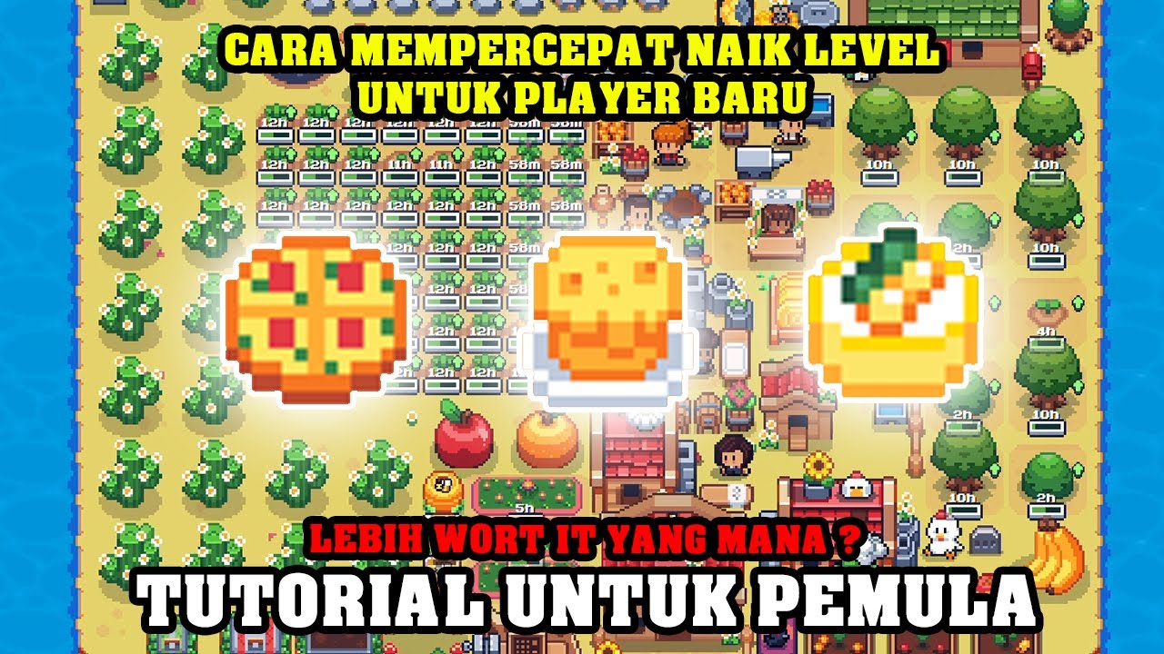 CARA MEMPERCEPAT NAIK LEVEL UNTUK PLAYER BARU DI GAME SUNFLOWER LAND #81