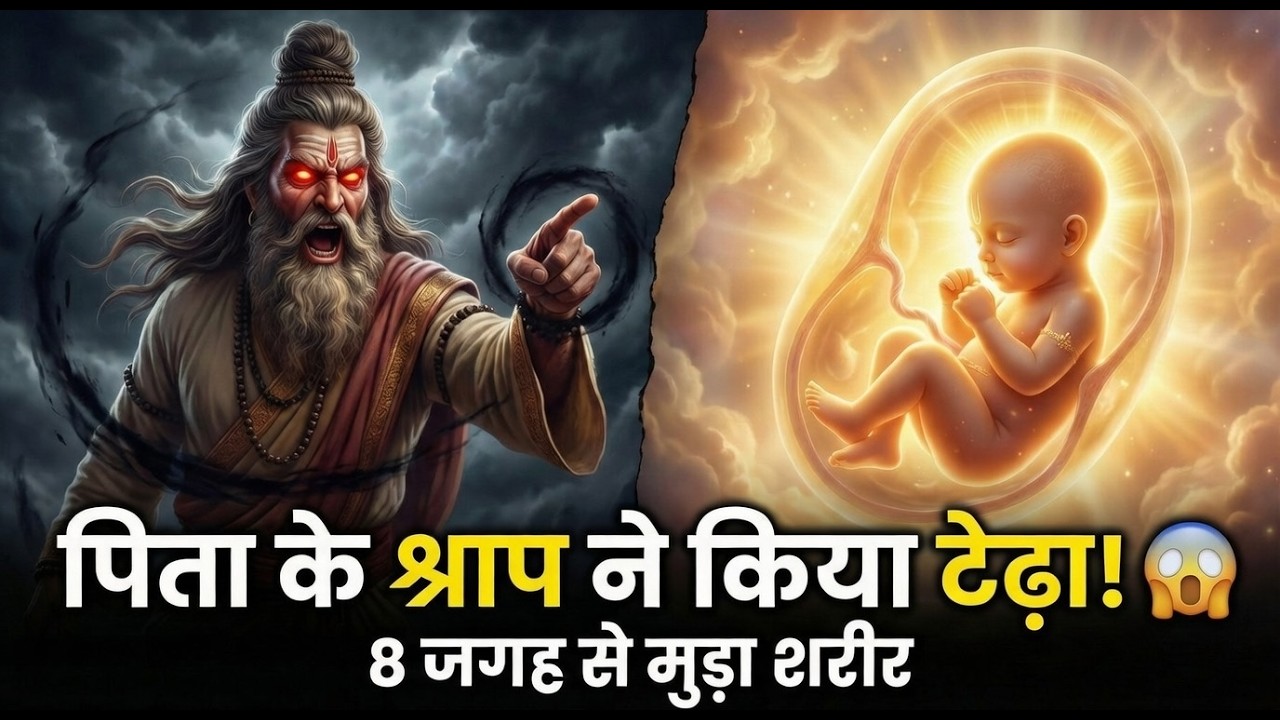 पिता के श्राप ने शरीर तोड़ा, पर ज्ञान नहीं! 😱 | Ashtavakra Story (Part 1)