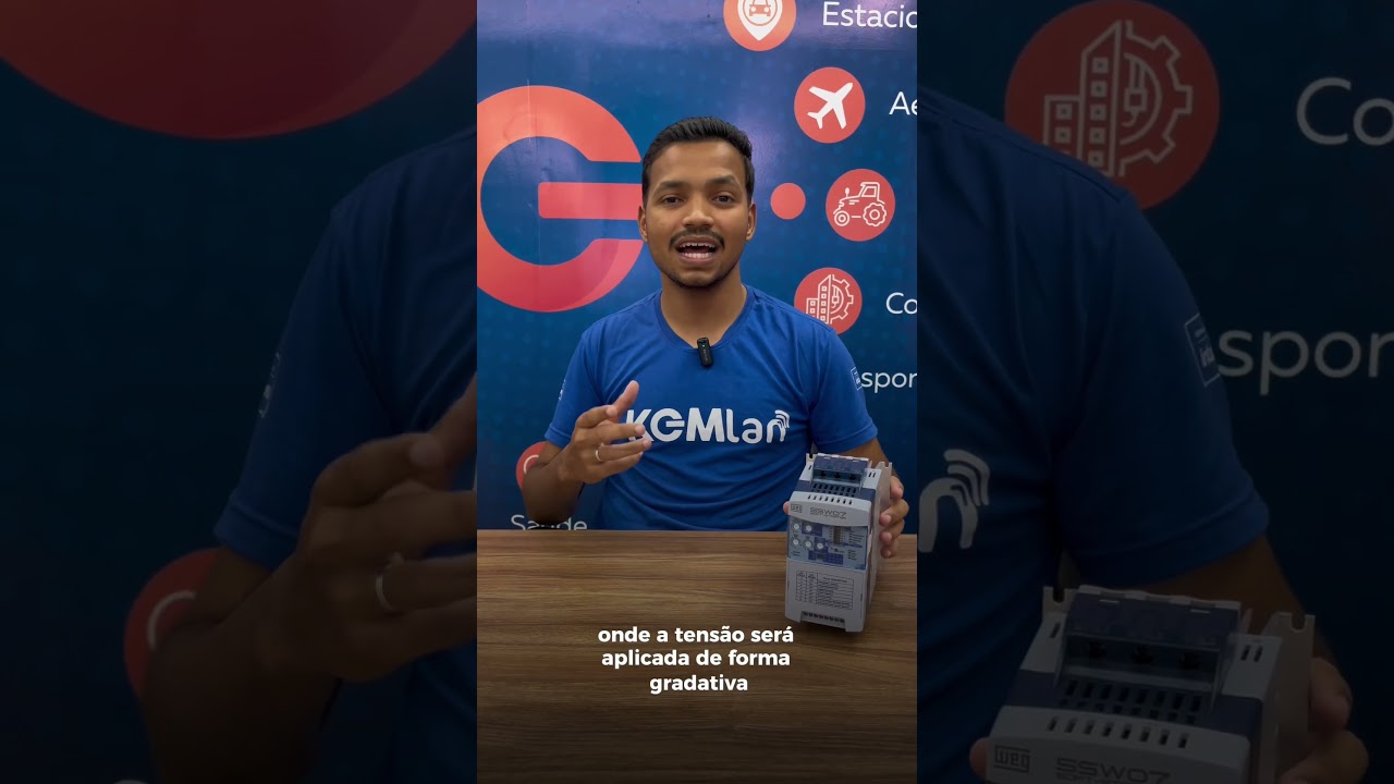 Conhe&ccedil;a a chave de partida suave, mais conhecida como Soft-Starter? #aquitemkgmlan #kgmlan