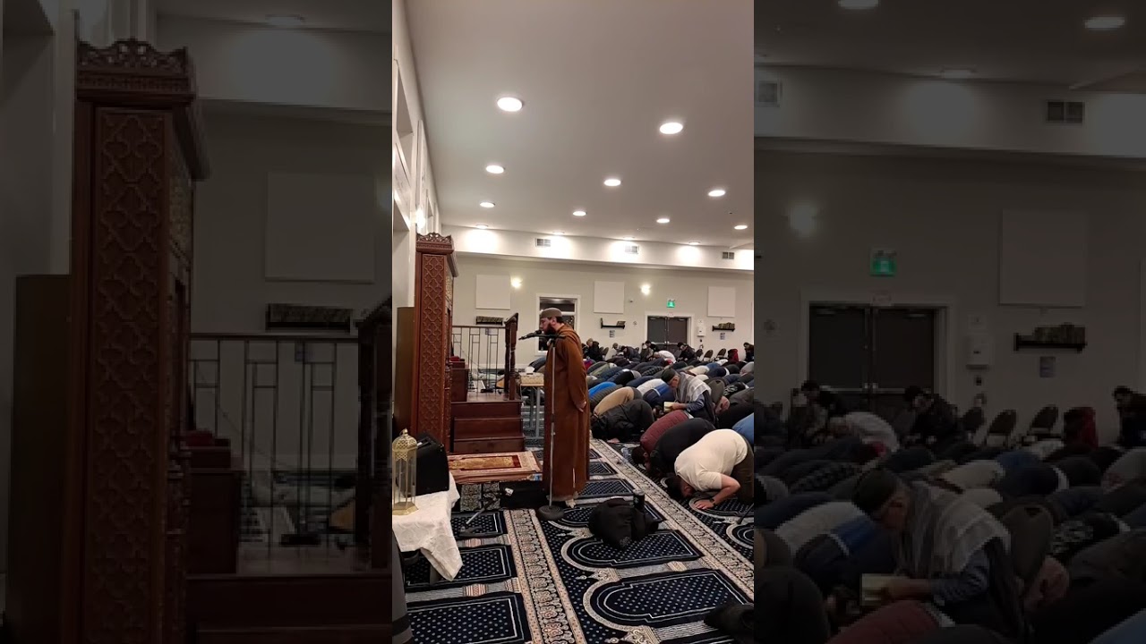 The end of sūrat hūd at Taraweeh prayer. Dr. Atef Asker; Imam of NSICC. Tuesday, March3, 2026.