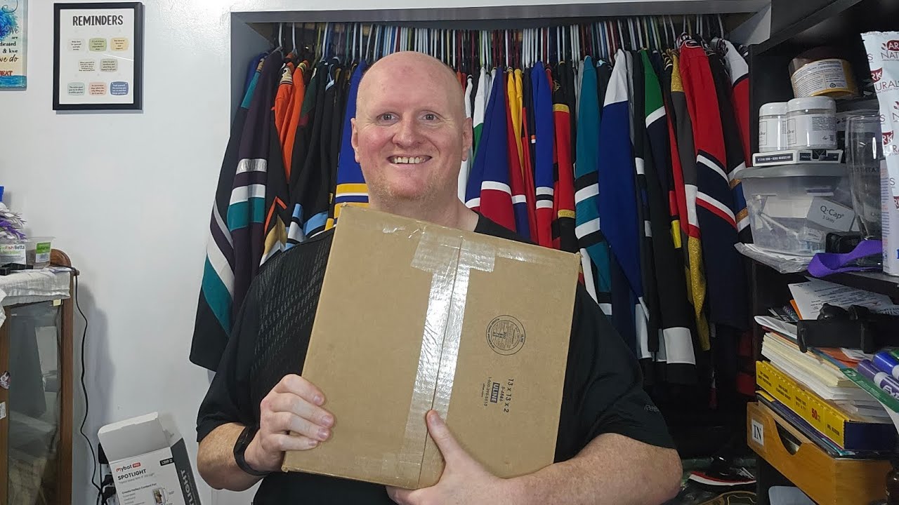 Unboxing my first fanatics authentic pro jersey.