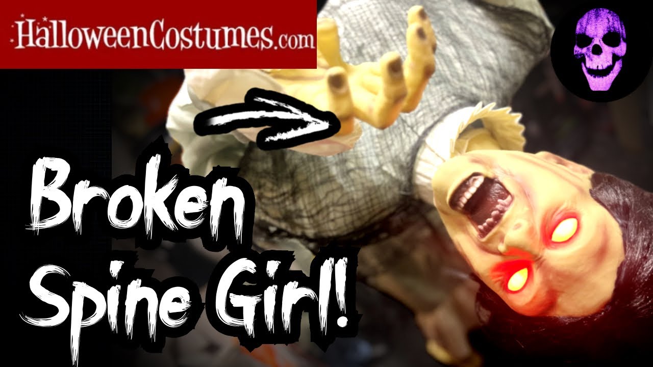 BROKEN SPINE GIRL 2025 REMAKE (Exorcism Emily) Unboxing & Review! - Halloween Costumes 🎃