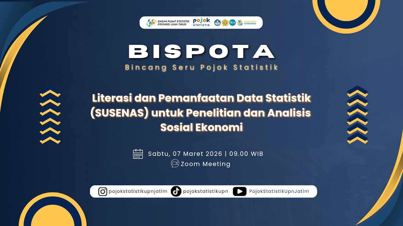 BISPOTA (Bincang Seru Pojok Statistik) Volume 1
