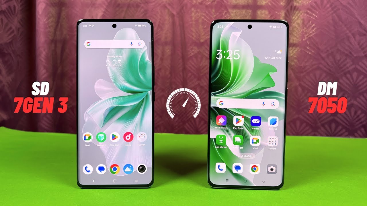 Vivo V30 vs Oppo Reno 11 5G - Speed Test & Comparison!