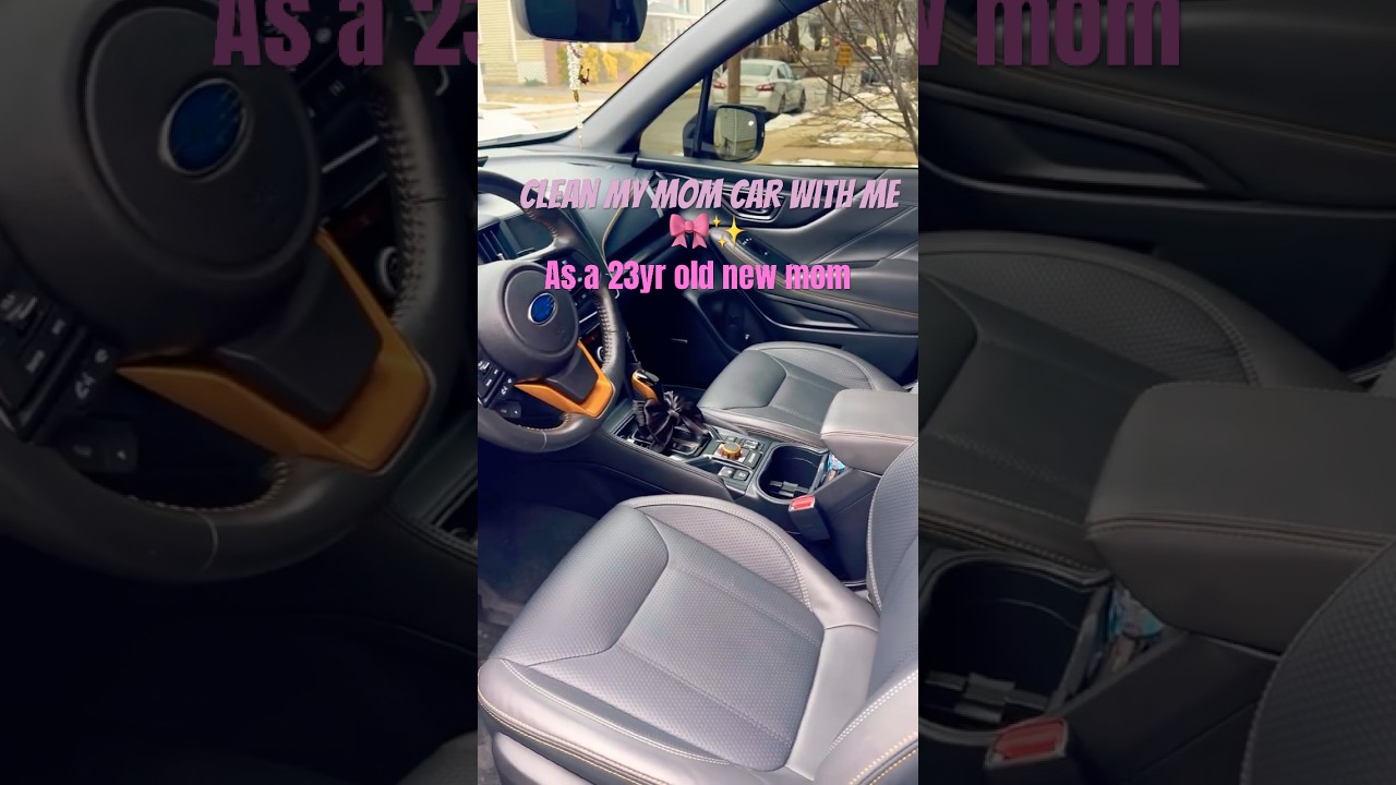 Clean my car with me✨ 