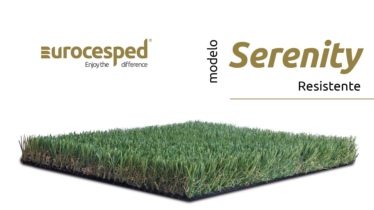 Césped artificial ideal para azoteas/balcón/terraza | ✅ Serenity 35 mm | eurocesped