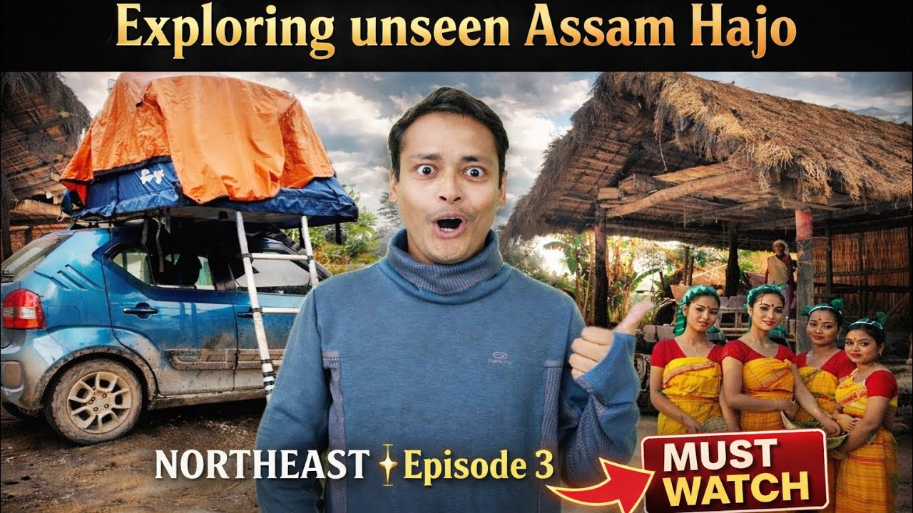 Exploring Unseen Part of Assam 😍 Hajo, Assam